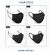 ADJUSTABLE & BREATHABLE & WASHABLE Face Mask Mouth Masks Protective Reusable - Battery Mate