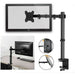 Adjustable Monitor Stand Single Arm Desk Mount Computer LCD TV Holder Display - Battery Mate