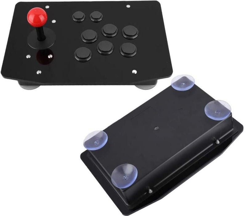 Arcade Joystick Fighting Stick Acrylic Wired Usb Gaming Controller Gam —  Battery Mate