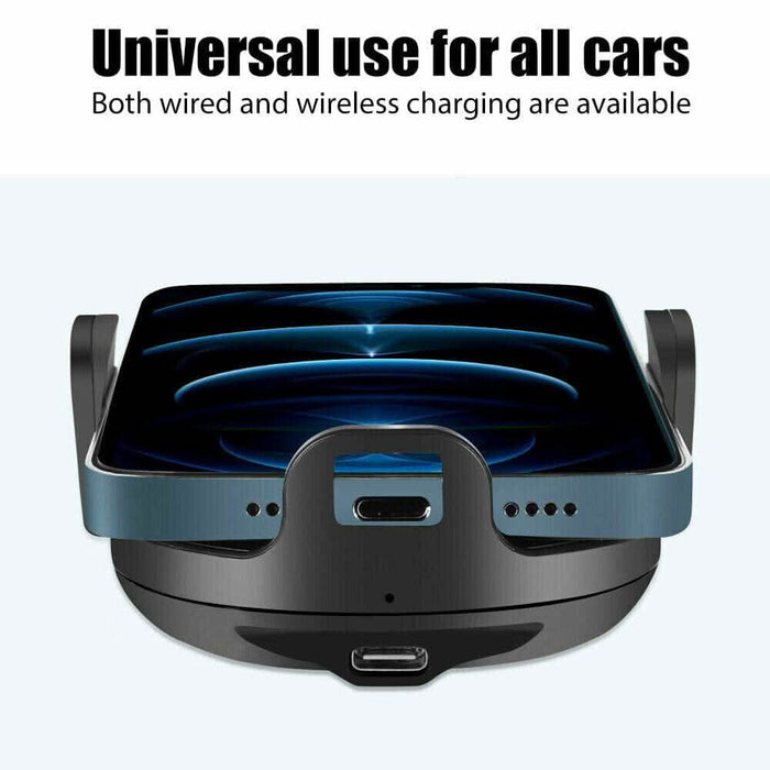 Automatic Clamping Wireless Car Charging Charger Mount Air Vent Phone Holder - Battery Mate