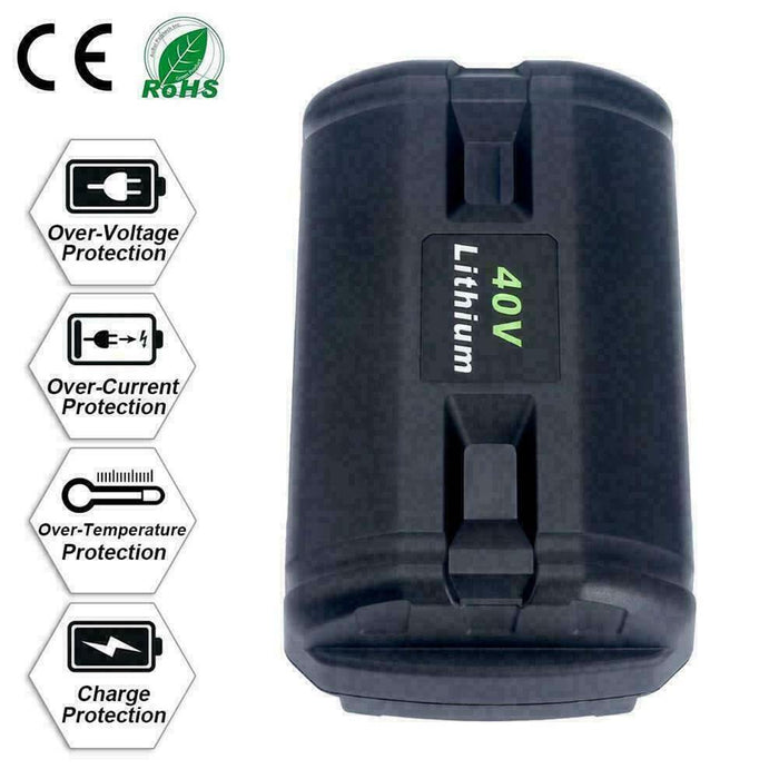 Battery For Ryobi 36V & 40V 4.0Ah BPL3640D2 RLM36BL BPL3650D BPL3620D BPL3626D2 - Battery Mate