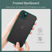 Black Matte Surface Ultra Protective iPhone 14 Case - Battery Mate