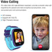 Blue | 4G Kids Smart Watch GPS Tracker WIFI SOS Camera Video Call Smartwatch Gifts - Battery Mate