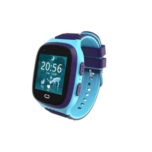 Blue | 4G Kids Smart Watch GPS Tracker WIFI SOS Camera Video Call Smartwatch Gifts - Battery Mate