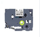 Brother TZe-251 Compatible 24mm Black Text on White Laminated Tape - 8 meters - Battery Mate