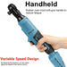 Brushless Cordless 1/2'' 130Nm Ratchet Wrench Right Angle For Makita 18V Battery - Battery Mate