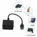 Cable Converter For PS2 Controller to PS3 PC USB Adapter Converter Cable - Battery Mate