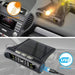 Car TPMS Solar Wireless Tire Tyre Pressure Monitor System LCD Tester+4 Sensors - Battery Mate