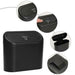 Car Trash Bin Door Hanging Trash Can Portable Rubbish Garbage Car Storage Box AU - Battery Mate