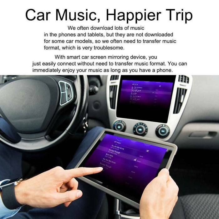 Car WiFi Display Mirror Link Adapter MiraScreen DLNA Airplay RCA For Android iOS - Battery Mate