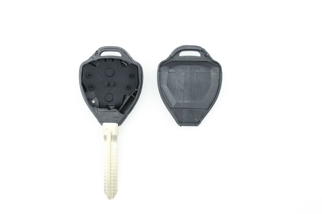 Compatible With Toyota Rav4 Corolla Camry Prado 2 Button Remote Key Shell - Battery Mate