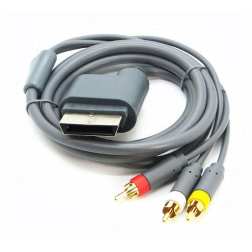 Composite HD TV RCA AV Video Video Cable HDTV for Xbox 360 & 360 Slim - Battery Mate