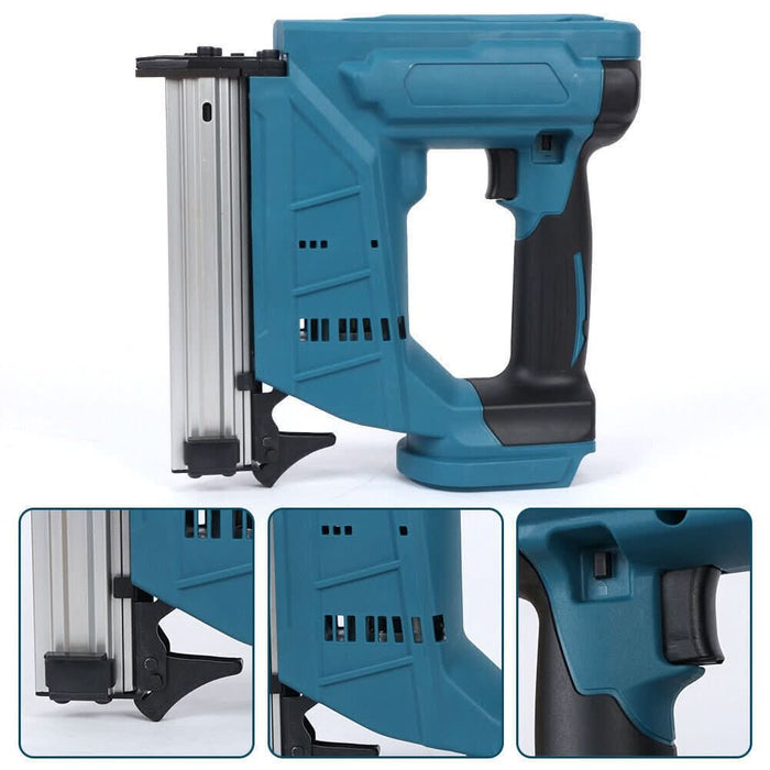 Cordless Brushless Straight Finish Nailer with 0/1/2 Battery Options and 5000 Nails (One Makita 6ah Battery Included)… - Battery Mate