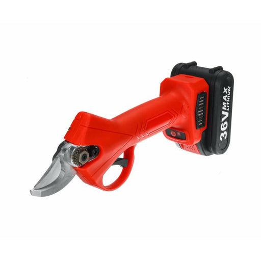 Cordless Rechargeable Electric Pruning Shears Secateur Branch Cutter + 2 Batteries - Battery Mate
