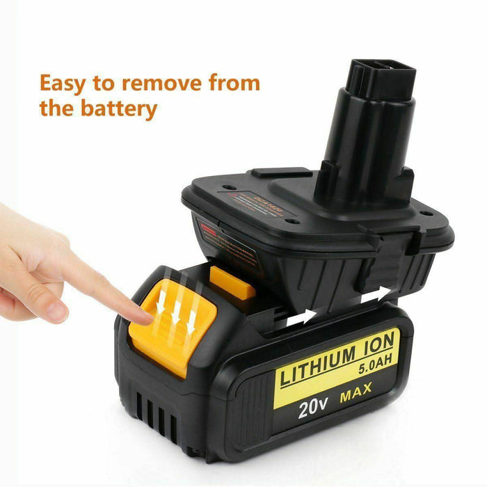 Dewalt 18v shop to 20v adapter