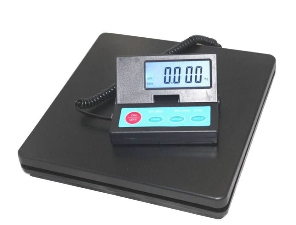 Digital Platform Postal Scale with LCD Backlit Display | 2g - 50kg ...