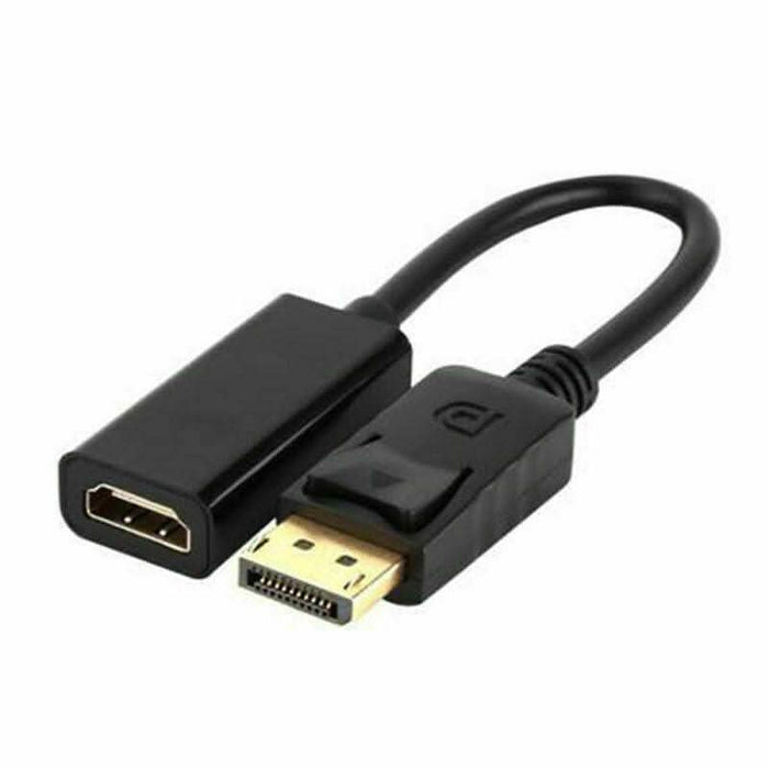 Display Port DP to HDMI Cable Male to Female 4K AND Full HD Adapter - Battery Mate