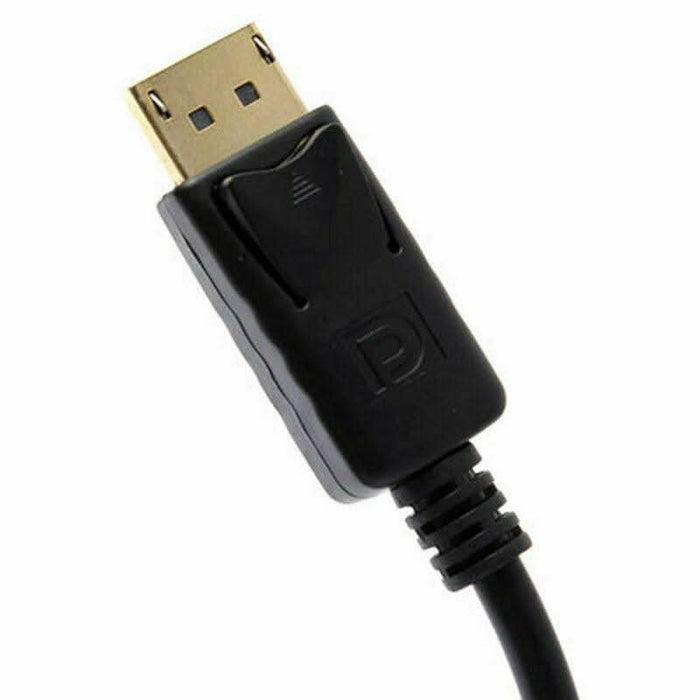 Display Port DP to HDMI Cable Male to Female 4K AND Full HD Adapter - Battery Mate