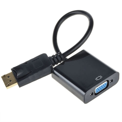 Displayport Display Port DP Male to VGA Female Video Converter Adapter Cable PC - Battery Mate