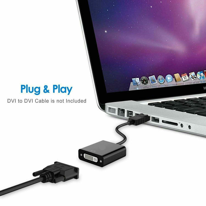 DisplayPort DP to DVI Adapter - Battery Mate