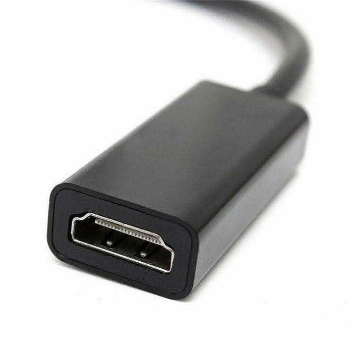 Displayport DP to HDMI Adapter Male Female Cable Full HD 1080P Display Port Lead - Battery Mate