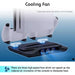 Dobe Multifunctional Cooling Stand with Charging for PS5 - Battery Mate