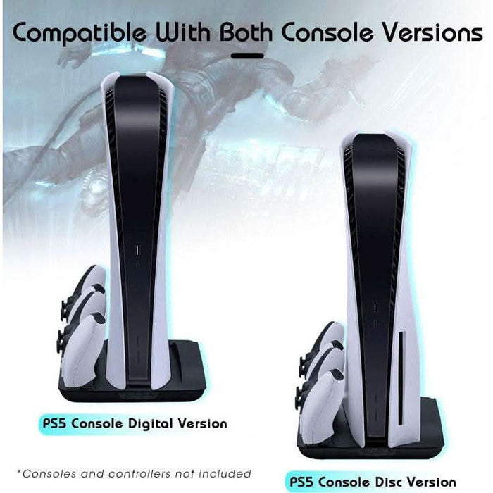 Dobe Multifunctional Cooling Stand with Charging for PS5 - Battery Mate