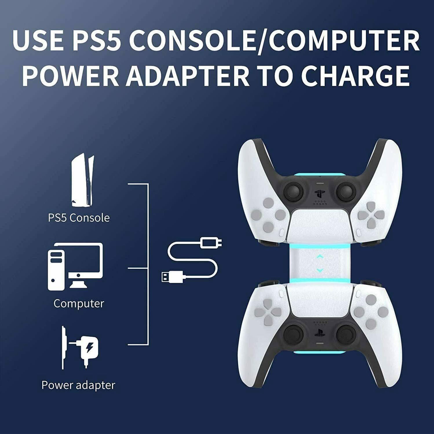 Batterie + câble pour Manette Sony Dualsense 5 PS5 Playstation 5