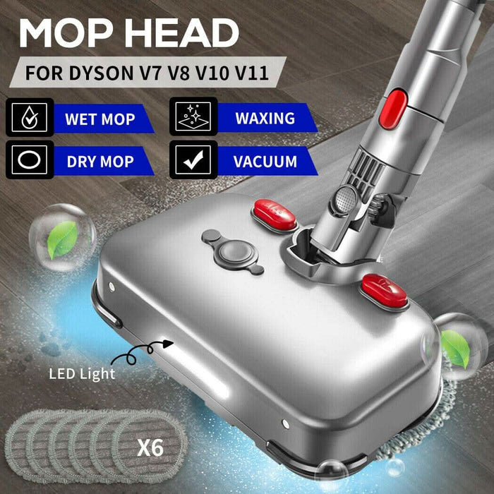 Electric Wet Dry Mopping Head For Dyson V15 V8 V7 V10 V11 Vacuum