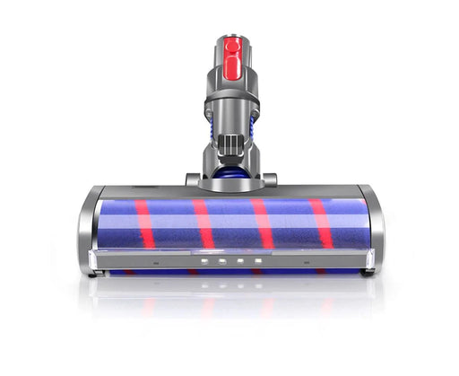 Dyson V7 V8 V10 V11 V15 Vacuum Cleaner Compatible Fluffy Floor Head Roller Brush with LED Light - Battery Mate