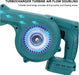 Electric Cordless Blower 18V Battery Vacuum Air leaf Blowing For makita - Battery Mate