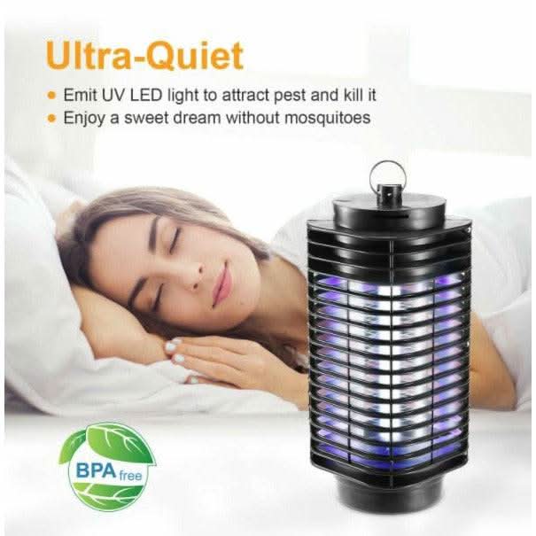 Electric LED Mosquito Killer Lamp Fly Trap Insect Bug Zapper Catcher UV - Battery Mate
