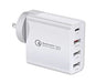 Fast Charging Charger QC3.0 48W PD USB Type C Hub Wall Plug Travel Adapter 4port - Battery Mate