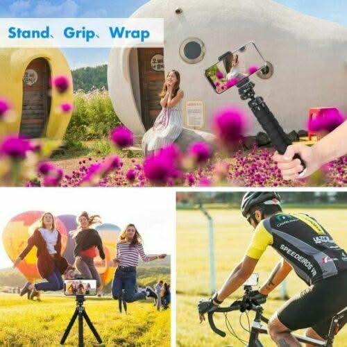 Flexible Octopus Tripod Stand Mount Universal Phone Holder For GoPro Camera AUS - Battery Mate