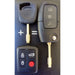 Fo21 - Remote car key suitable for Ford Falcon Transponder BA XR6 SX Territory - Battery Mate