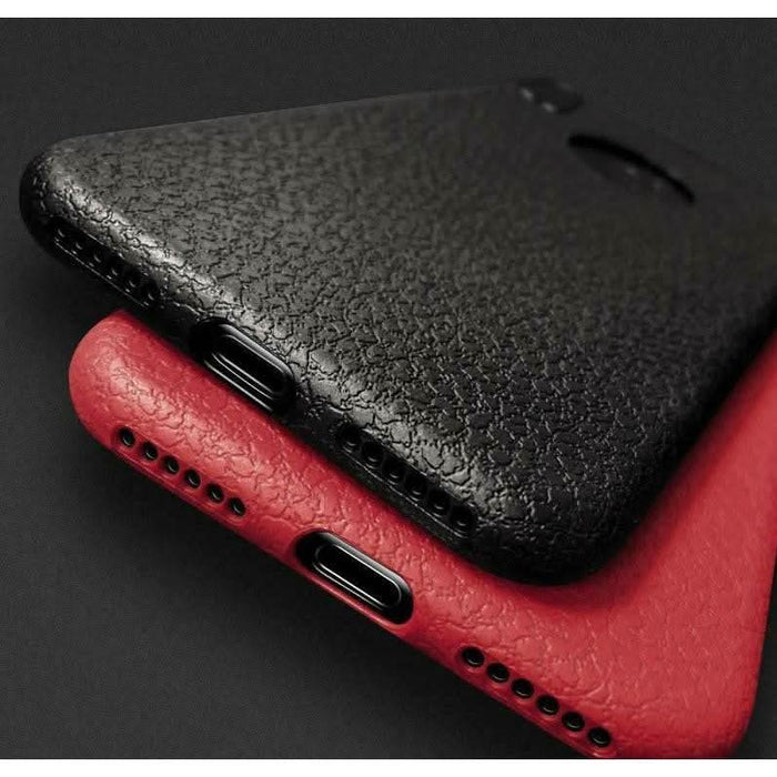 For Apple iPhone Leather Like Slim Case Cover - Battery Mate