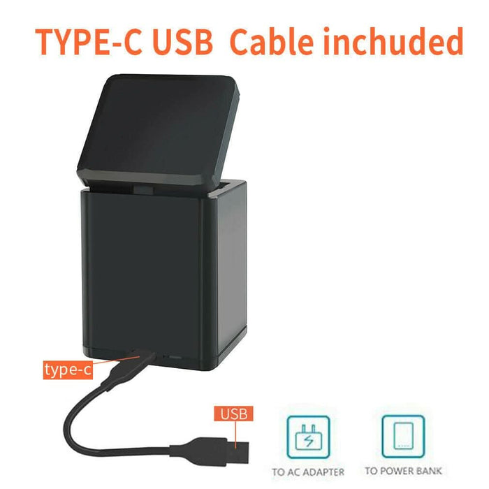 For DJI Tello Storage Type 3-in-1 Battery Intelligent Charging Hub Charger - Battery Mate