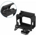 For GoPro Hero 7/6/5 Housing Border Protective Shell Case With Socket & Screw - Battery Mate