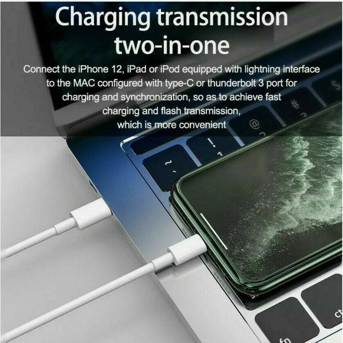 For iPhone 14 13 12 Pro Max iPad 20W USB Type-C Wall Adapter Fast Charger PD Power - Battery Mate
