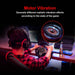 Gaming Racing Steering Wheel | 270 Degree Driving Force Sim with Responsive Gear and Pedals - Battery Mate