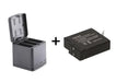 GoPro Compatible HERO9 Black Battery Replacement + Battery Storage Charging Box - Battery Mate