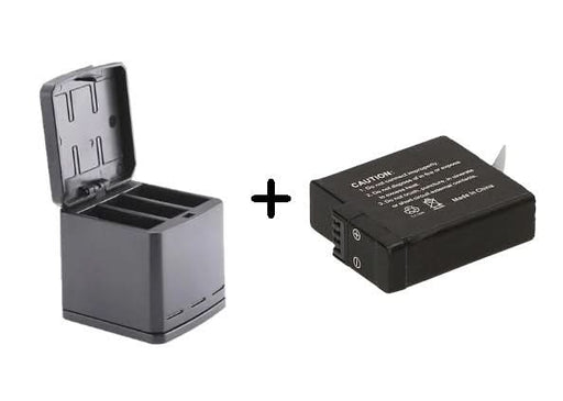 GoPro Compatible HERO9 Black Battery Replacement + Battery Storage Charging Box - Battery Mate