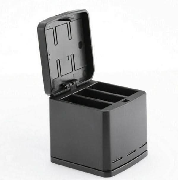 GoPro HERO 7 6 5 Black Battery Replacement + Multi-function Tripple Battery Dock Storage Charging Box 3in1 - Battery Mate