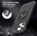 Green Shockproof Ring Case Stand Cover for iPhone 14 - Battery Mate