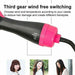 Hair Volumizer , Hot Blow Dry Brush Pro | 3 in 1 - Comb, Dryer, Straightner - Battery Mate