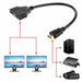 HDMI Splitter 1 In 2 Out Cable Adapter Converter 1080 Multi Display Duplicator S - Battery Mate