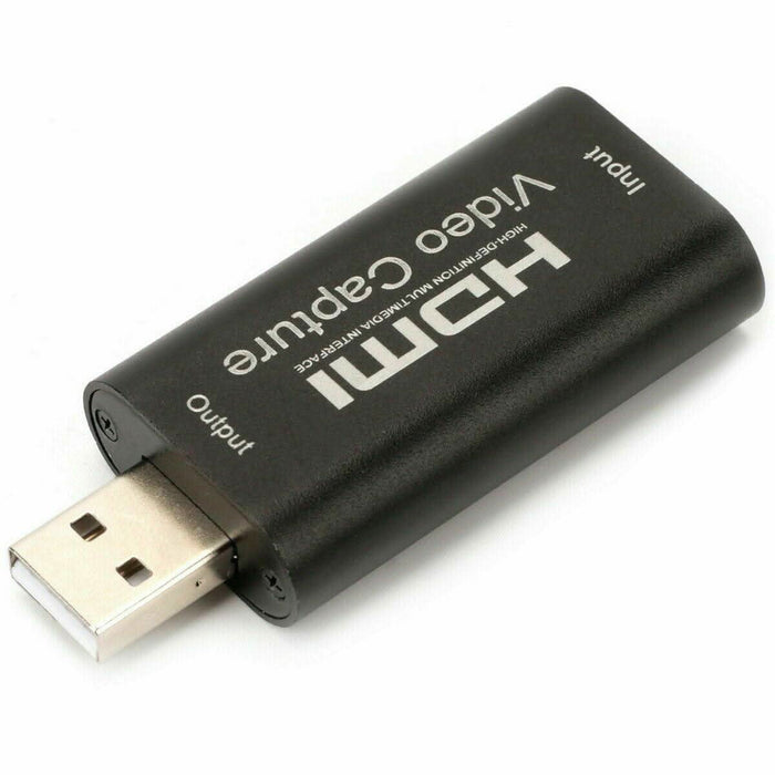 HDMI Video Capture Card USB 2.0 HD 1080p Recorder for Game Video Live Battery Mate