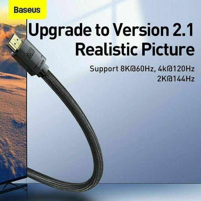 HDMI v2.1 Cable 8K 120Hz UHD With HDR 5M - Battery Mate