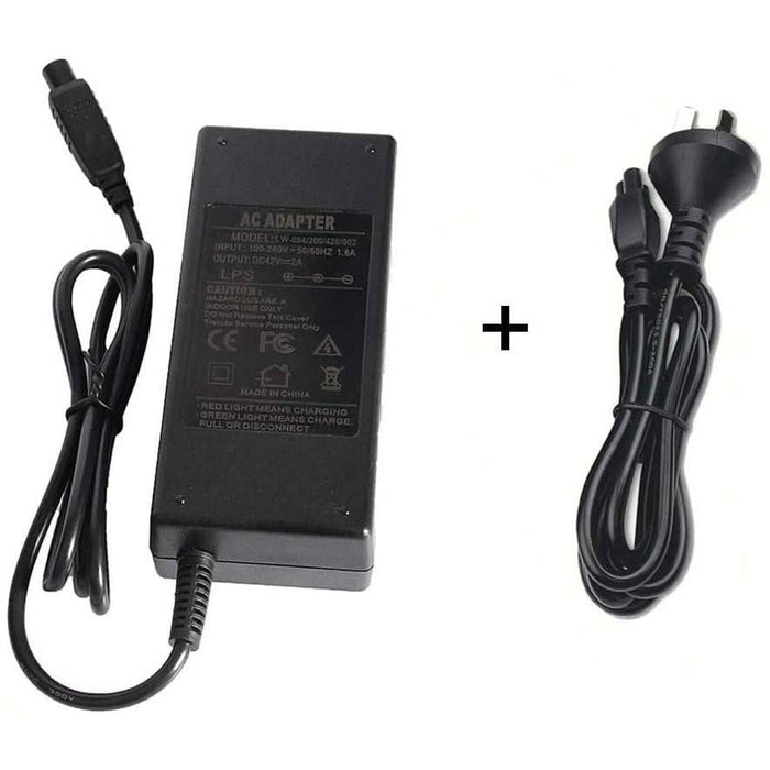 Hoverboard Segway Electric Scooter 42V 2000mA CC 3 Pin Charger Adapter - Battery Mate