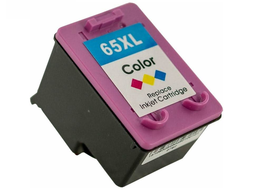 HP 65 XL Compatible TriColor Ink Cartridge for Deskjet 2620 3720 3723 3724 ENVY 5030 - Battery Mate